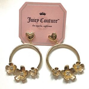 Gold Hoops Juicy Couture